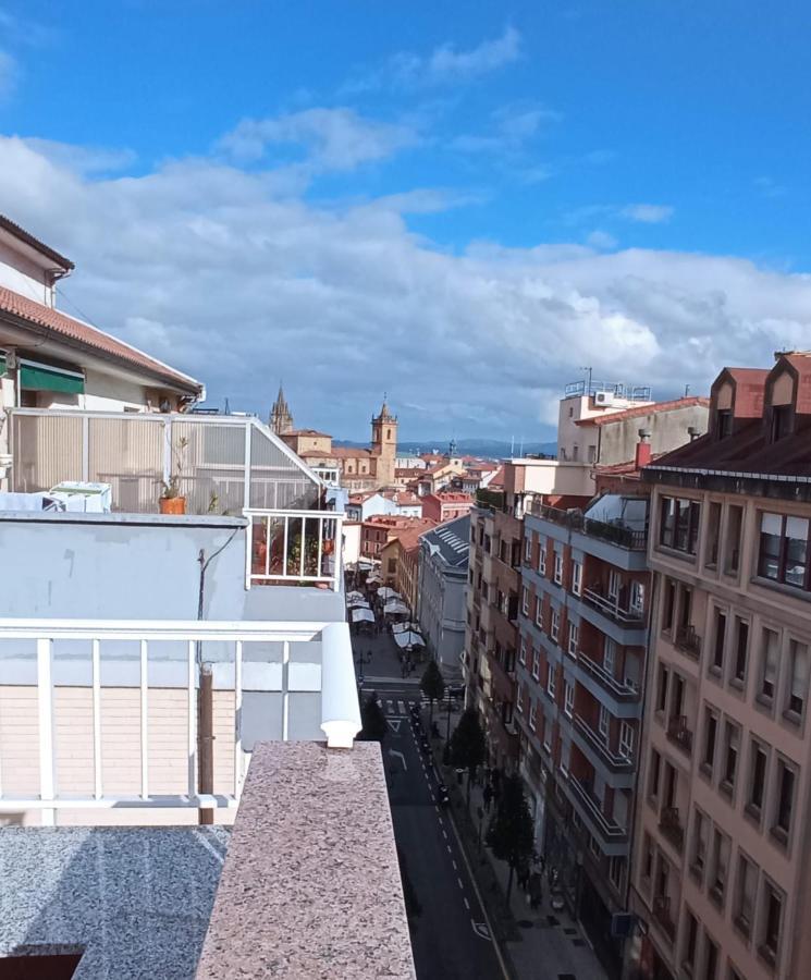 Atico Quintana II - Con Terraza, En El Centro Con Wifi Y Garaje Lejlighed Oviedo Eksteriør billede
